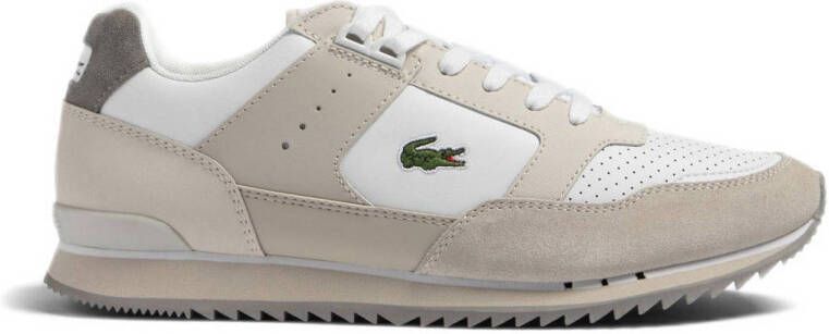 Lacoste Partner Piste sneakers ecru wit