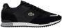 Lacoste Partner Piste 01201 SMA Heren Sneakers Black Grey - Thumbnail 2