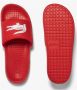 Lacoste Slippers Serve Slide 745CMA000217K Rood - Thumbnail 1
