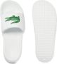 Lacoste Croco 1.0 123 1 Cman Sandalen & Slides Schoenen white green maat: 40.5 beschikbare maaten:42 43 44.5 46 40.5 47 - Thumbnail 1