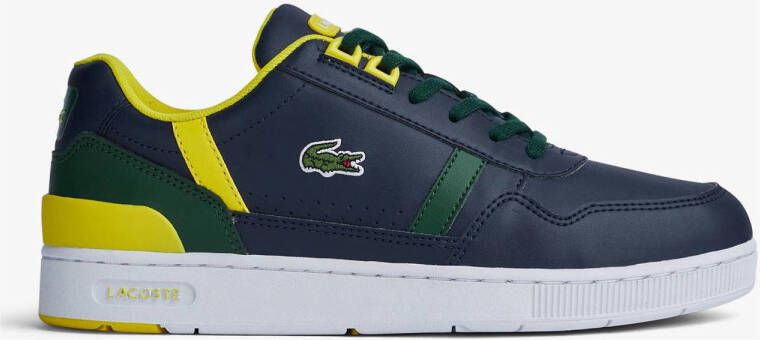 Lacoste T-Clip sneakers blauw geel