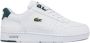 Lacoste T-clip 0121 1 Cuj (gs) Basketball Schoenen white dark green maat: 39 beschikbare maaten:35 36 37 38 39 - Thumbnail 2
