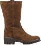 LAMICA Enkellaarsjes Dames I22 Umbretta Sue Maat: 41 Materiaal: Suède Kleur: Cognac - Thumbnail 1