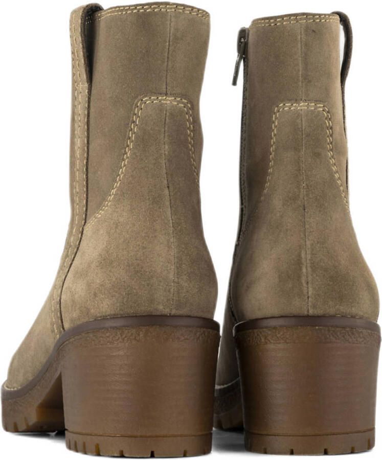 Landrover suède enkellaarzen taupe - Foto 2