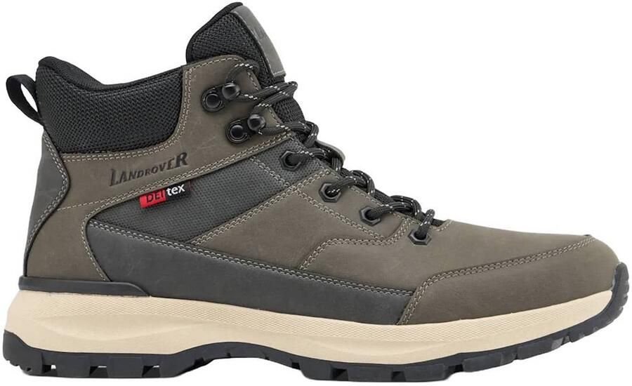 Landrover veterboots met profielzool grijs