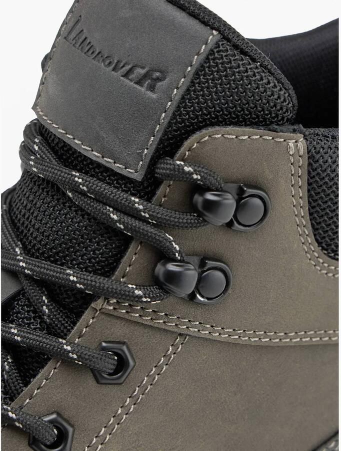 Landrover veterboots met profielzool grijs - Foto 3