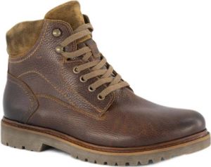 Landrover leren veterboots bruin