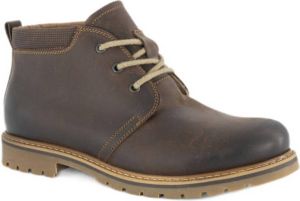 Landrover leren veterschoenen bruin