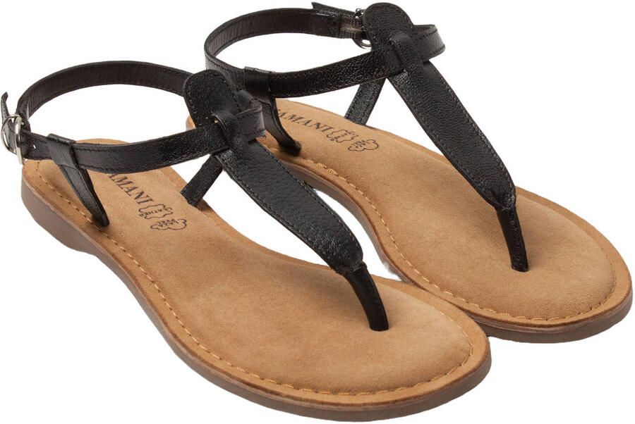 Lazamani Imme Dames Sandalen Leer Black - Foto 3