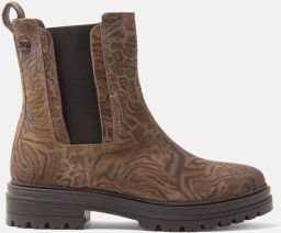 Lazamani Nola Dames Boots Suède Bruin