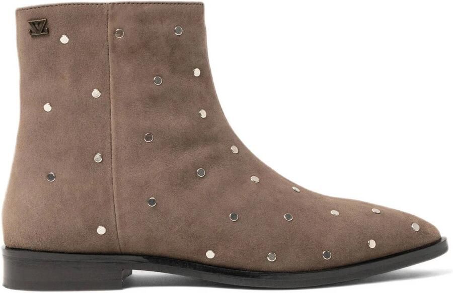 Laza i Dana Enkellaarsjes Suede Taupe