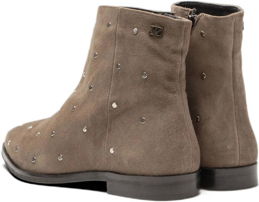 Laza i Dana Enkellaarsjes Suede Taupe - Foto 3
