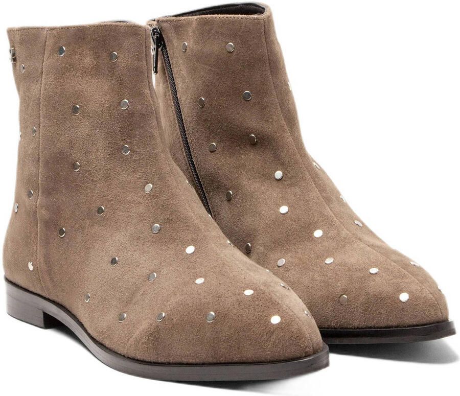 Laza i Dana Enkellaarsjes Suede Taupe - Foto 2