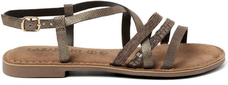 Lazamani Zuri Dames Sandalen Brown