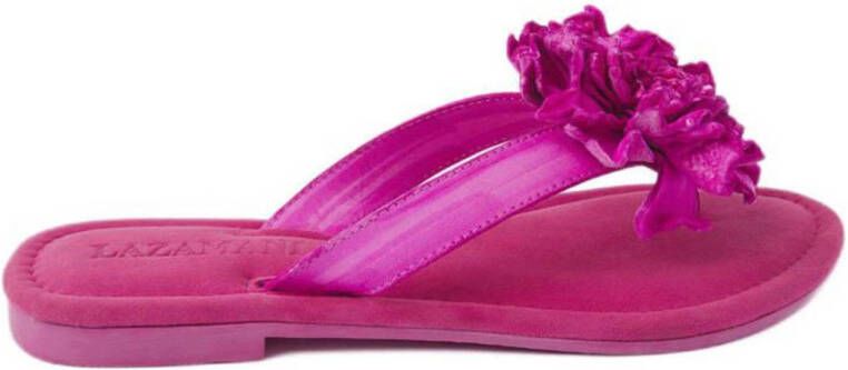 Lazamani Dames Slippers 33.517 Fuxia