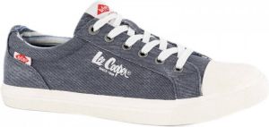 Lee Cooper Donkerblauwe canvas sneaker