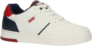 Levi's sneakers wit rood blauw