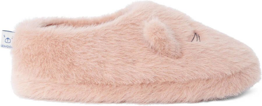Liewood pantoffels met print lichtroze