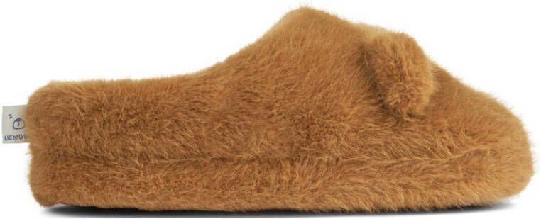 Liewood Aviaja Bear Slippers Golden caramel