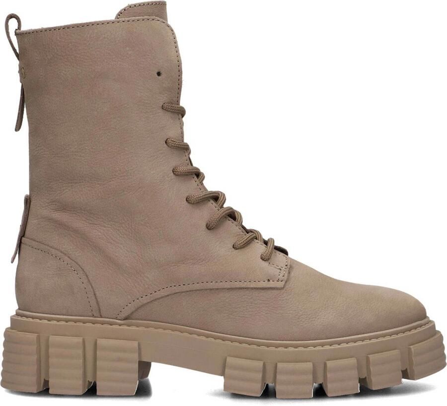 LINA LOCCHI Enkellaarsjes Dames L1196 Nubuck Taupe