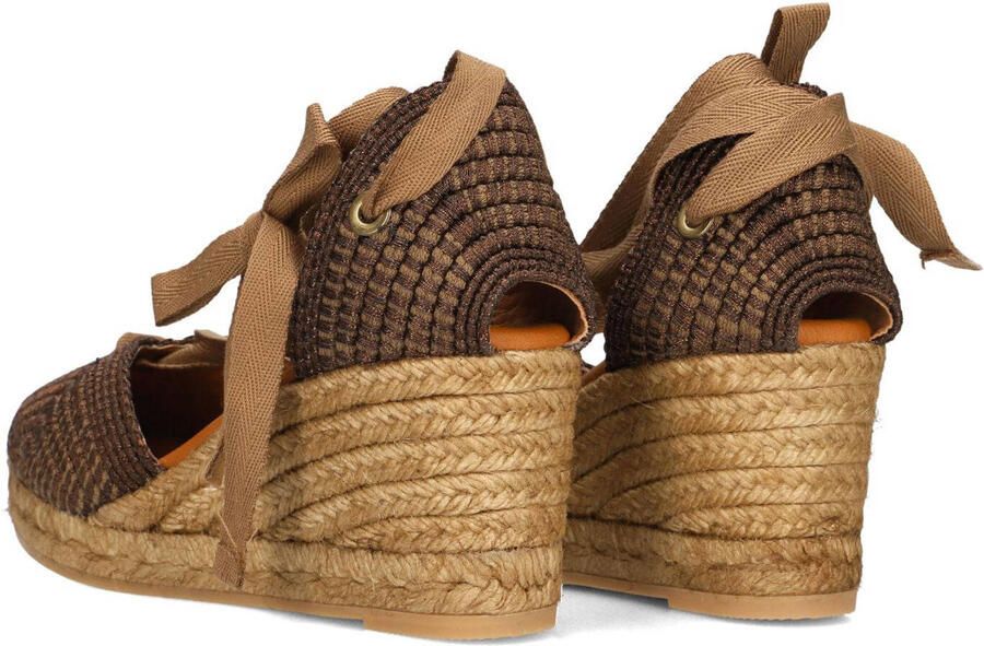 LINA LOCCHI Espadrilles Dames Laura Maat: 38 Materiaal: Textiel Kleur: Bruin - Foto 2