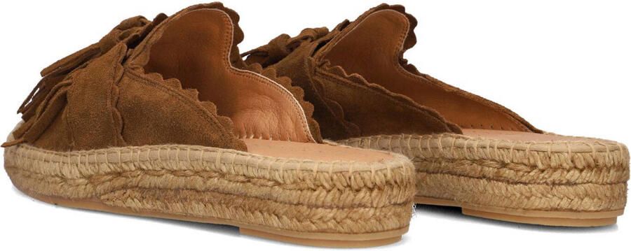 LINA LOCCHI Espadrilles Dames Lena Maat: 37 Materiaal: Suède Kleur: Bruin - Foto 3