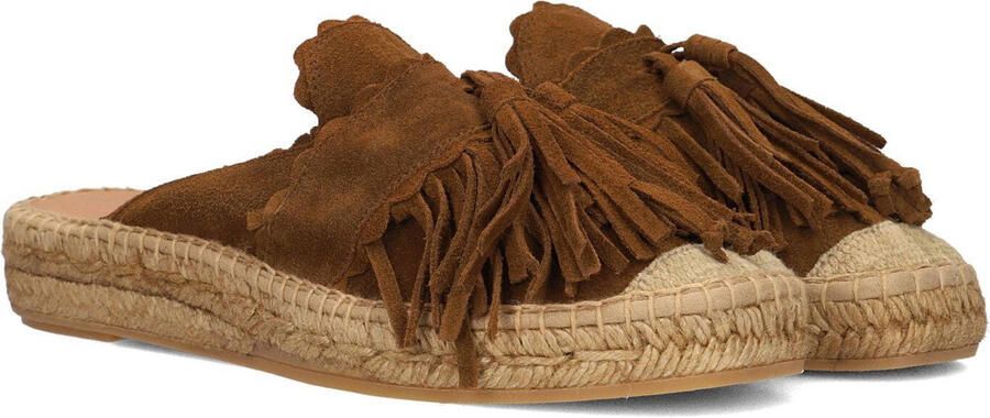 LINA LOCCHI Espadrilles Dames Lena Maat: 37 Materiaal: Suède Kleur: Bruin - Foto 2