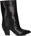 LINA LOCCHI Hoge Laarzen Dames Aw409 Leer Zwart - Zwart