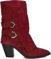 LINA LOCCHI Laarzen Dames Aw427 Suède Bordeaux - Bordeaux
