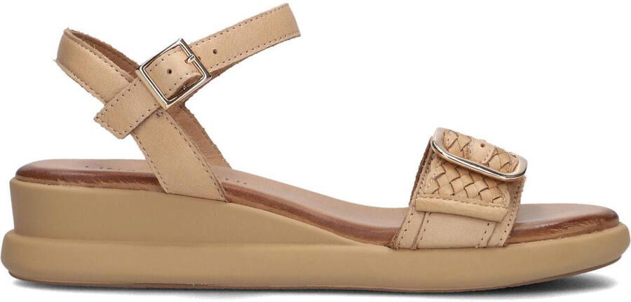 Lina Locchi Instappers Dames Instapschoenen Damesschoenen Leer A95013 Beige