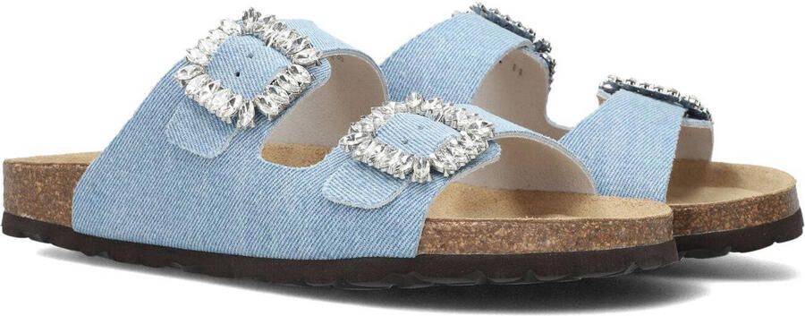 LINA LOCCHI Slippers Dames 12394 Maat: 39 Materiaal: Suède Kleur: Blauw - Foto 3