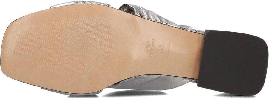 LINA LOCCHI Slippers Dames L1399 Maat: 37 Materiaal: Leer Kleur: Zilver - Foto 2