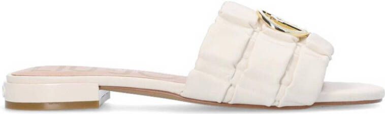 Liu Jo ASTRA 35 slippers met gesp off white