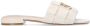 Liu Jo Ivory Geweven Logo Sliders Beige Dames - Thumbnail 1