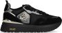 Liu Jo Zwarte platte sneakers Stella Black Dames - Thumbnail 8
