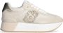 Liu Jo Dreamy 02 leren sneakers ecru goud - Thumbnail 1