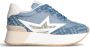 Liu Jo Denim Sneakers met Glitterdetail Blue Dames - Thumbnail 1