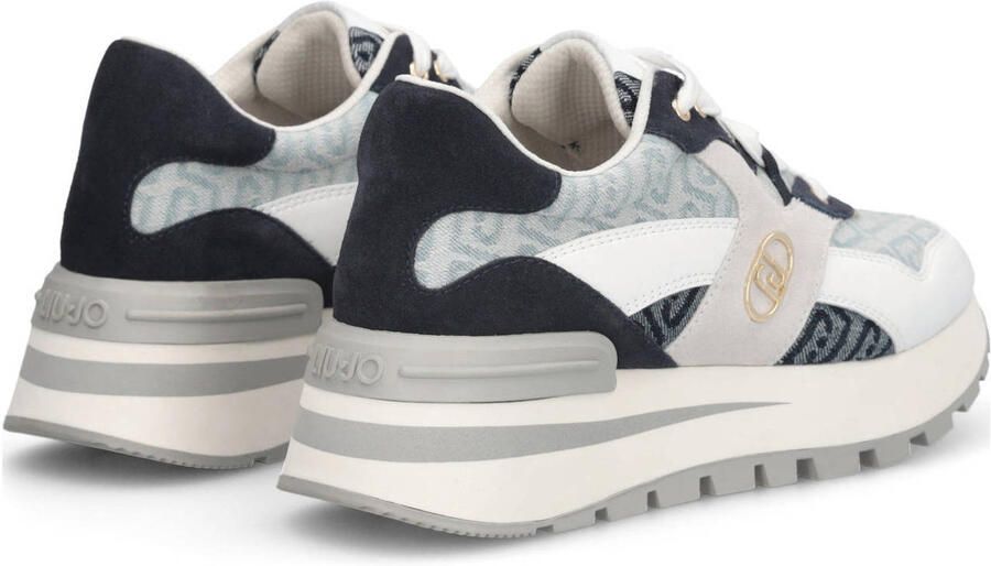Liu Jo Dames Sneakers Blauw BA6035-PX827 S3361 Amazing - Foto 3