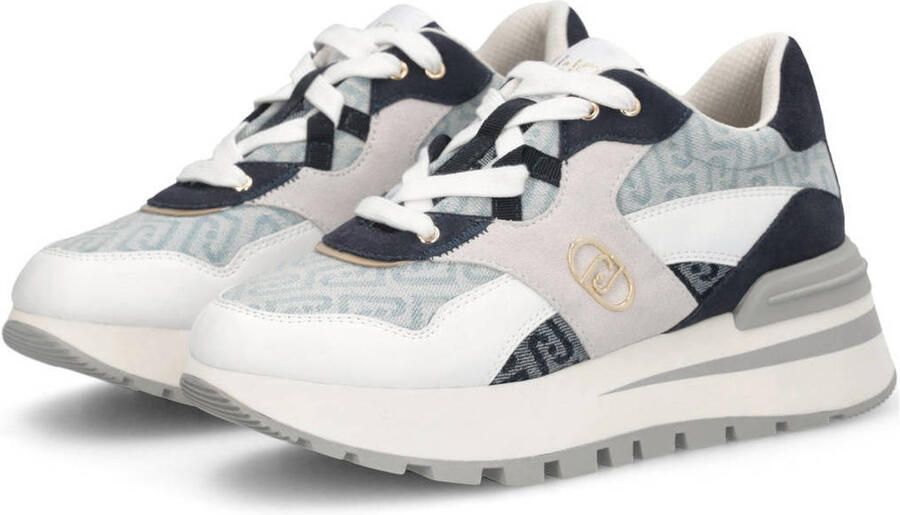 Liu Jo Dames Sneakers Blauw BA6035-PX827 S3361 Amazing - Foto 2