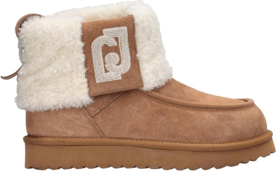 Liu Jo JIL 13 suède enkelboots cognac