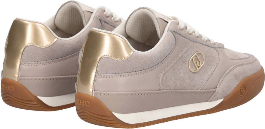 Liu Jo Lewis 01 suède sneakers taupe - Foto 3