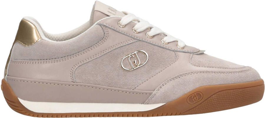 Liu Jo Lewis 01 suède sneakers taupe