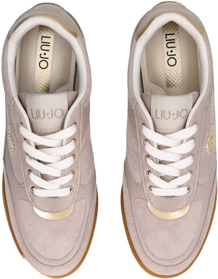 Liu Jo Lewis 01 suède sneakers taupe - Foto 2