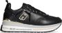 Liu Jo Zwarte platte sneakers Stella Black Dames - Thumbnail 1