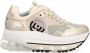 Liu Jo Maxi Wonder Air plateau sneakers goud beige - Thumbnail 1