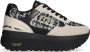 Liu Jo Maxi Wonder Plus 01 sneakers zwart beige - Thumbnail 1
