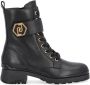 Liu Jo New Nancy 37 leren veterboots zwart - Thumbnail 1