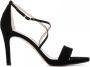 Lodi Sandalen Dames Damesschoenen Suède Blokhak hoogte 8 cm Idiara Zwart - Thumbnail 1