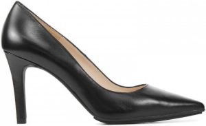 Lodi Pumps Stiletto Dames Damesschoenen Leer Naaldhak hoogte 8 cm Rachel led Zwart