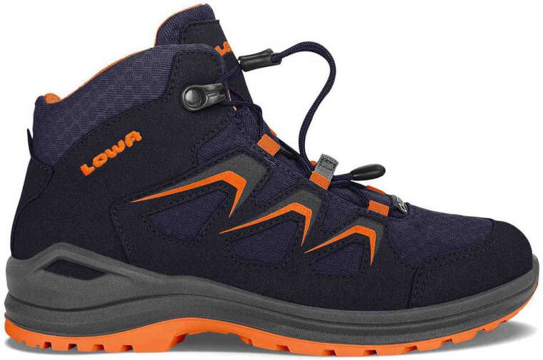 Lowa Innox EVO GTX QC wandelschoenen donkerblauw oranje kids